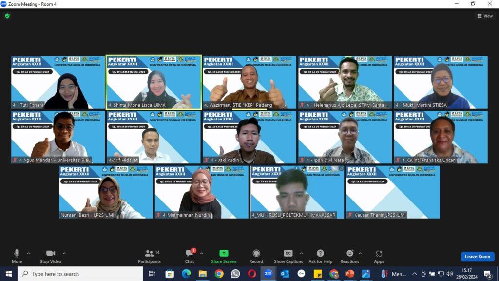 PENUTUPAN PELATIHAN PEKERTI ANGKATAN XXXII 2024 OLEH KETUA LP2S