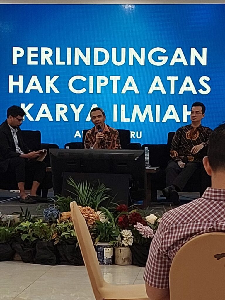 LP2S UMI dan BEM UMI dilibatkan dalam Edukasi Pencegahan Pelanggaran KI di Perguruan Tinggi oleh Kemenkum dan HAM Kanwil Sulsel