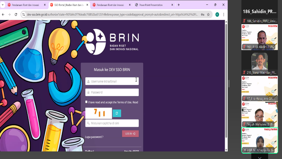 Strengthening the National Research Ecosystem, BRIN Holds Reviewer Training: UMI Also Takes a Role