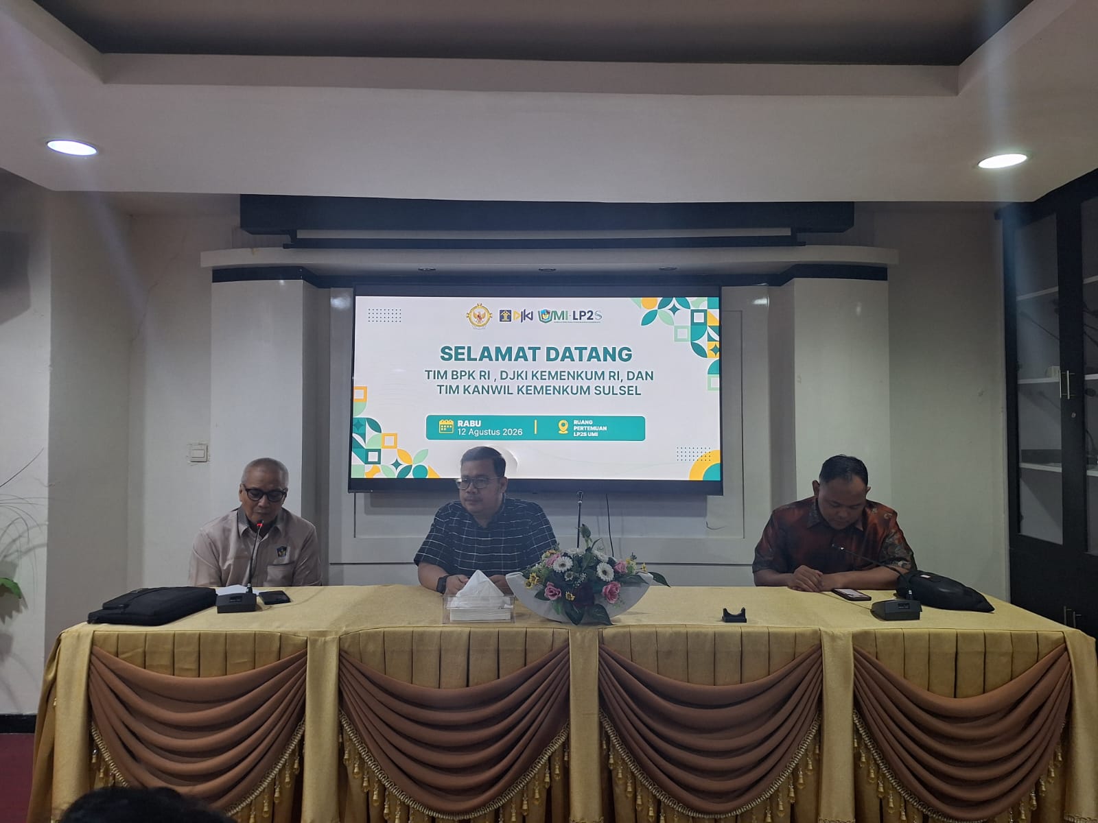 Ketua LP2S UMI Buka Kunjungan Lapangan Sentra Kekayaan Intelektual Kementerian Hukum Sulawesi Selatan
