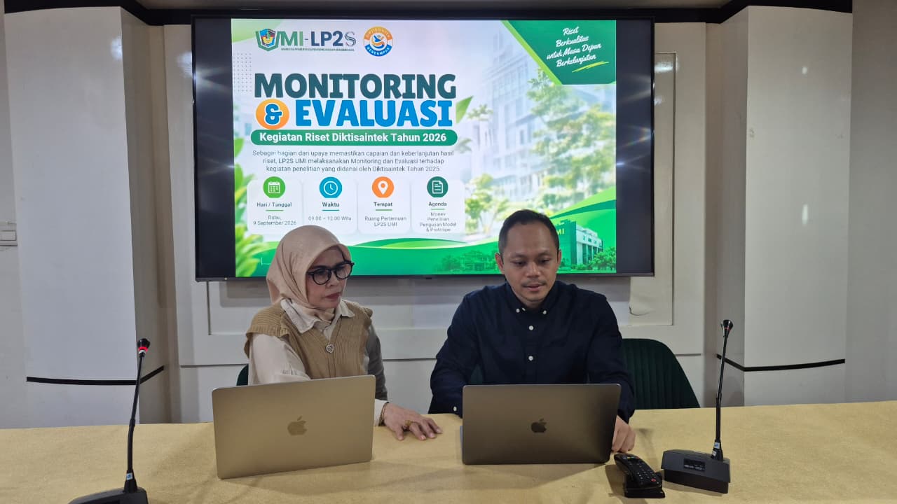 LP2S UMI Laksanakan Monev Internal Penelitian Hilirisasi 2026